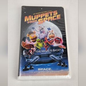 Vintage Jim Henson Muppets From Space VHS - Sealed